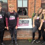 Image of SEA students complete a charity walk to Southport to raise money for Young Lives V Cancer