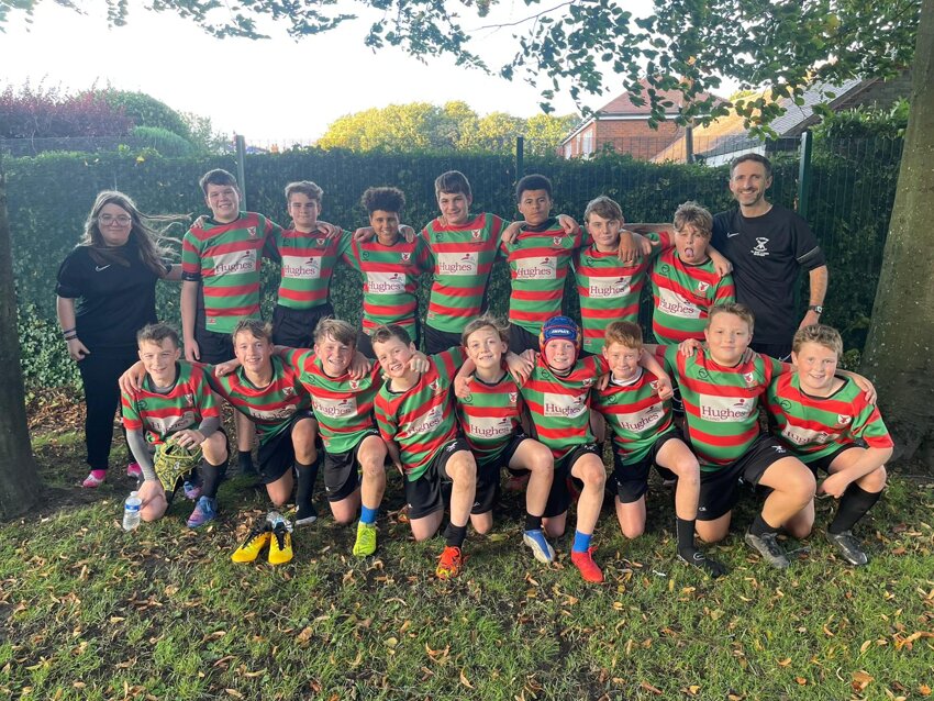 Image of Y8 Rugby - a brilliant winning score!