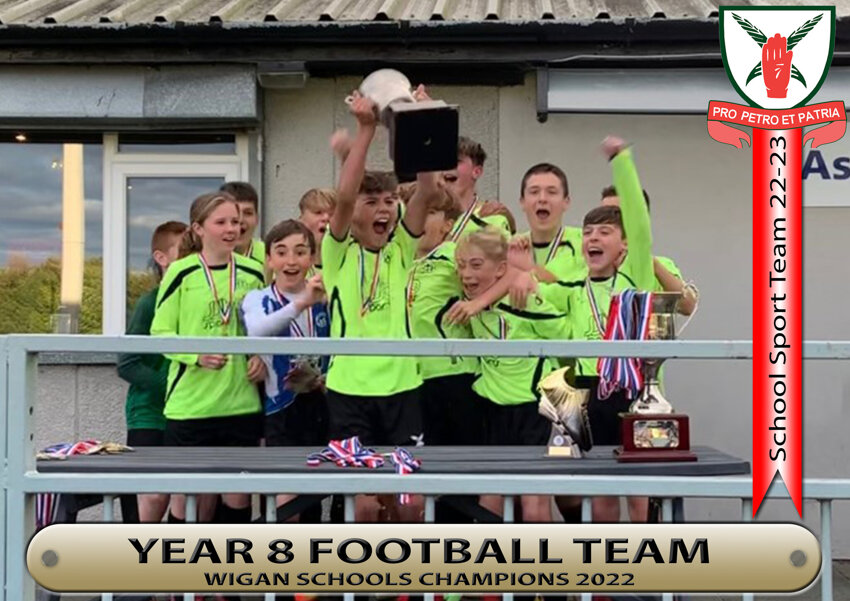 Image of Y8 Wigan School's Champions 2022