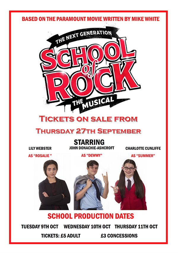 Image of School Production 'School of Rock'