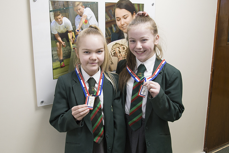 Image of Holly and Mia Grab the Gold!