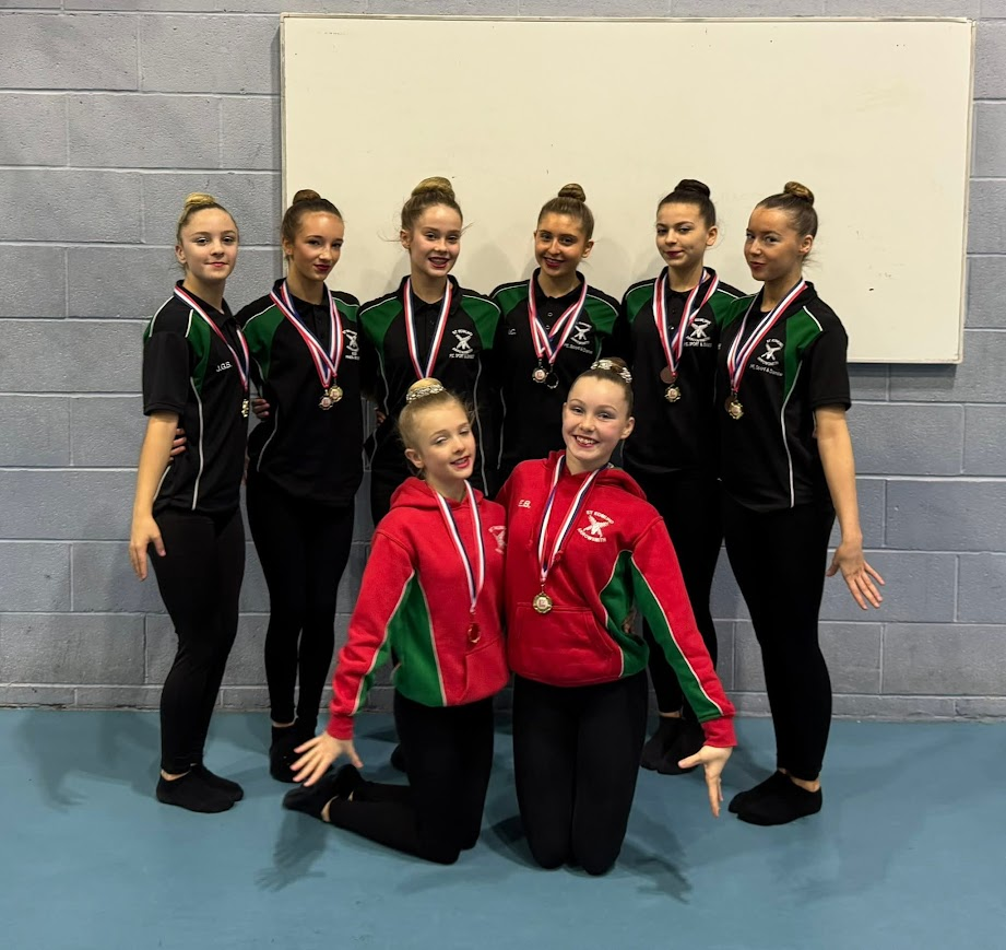 Image of SEA Gymnasts take part in the NW Schools Prelims in Lancaster