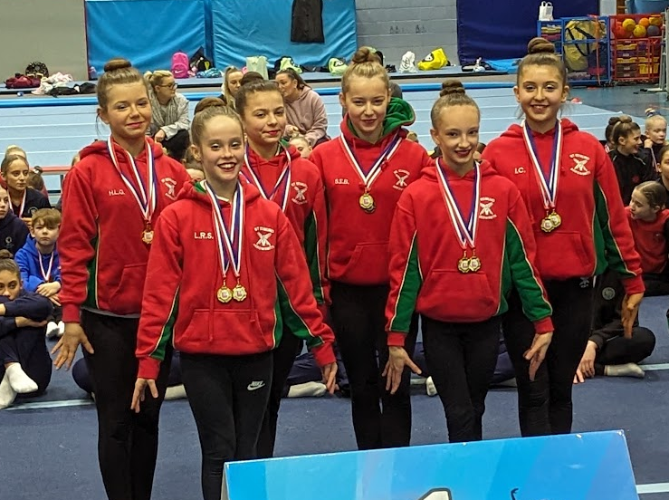 Image of SEA Gymnasts compete at the NW Schools Prelims in Lancaster