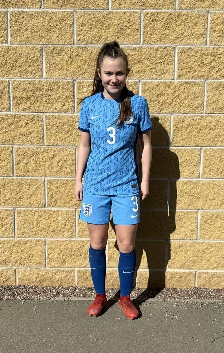 Image of Niamh is selected to play for England!