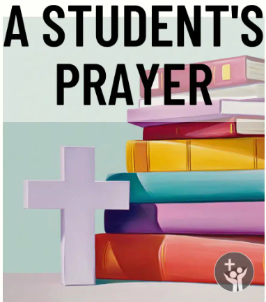 Image of We share a prayer for our Y11 students who start their GCSE exams next week