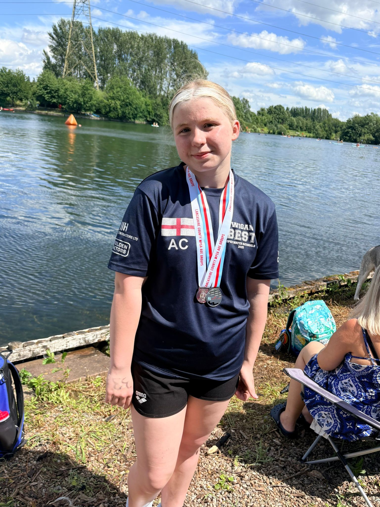 Image of Congratulations to Y8 swimmer, Alivia who has qualified for the Swim England Open Water Nationals!