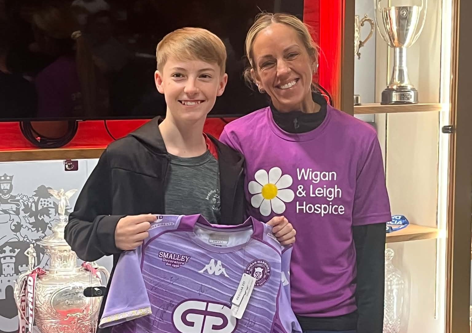 Image of Y11 student Ethan continues his fund-raising for Wigan & Leigh Hospice
