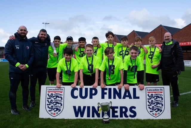 Image of Y7 Student, Harrison and his team win the Lancashire Cup!