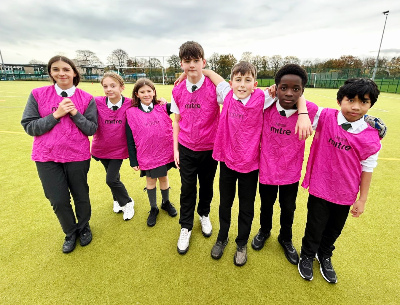 Image of Y8 Students take part in their inter house Tournament