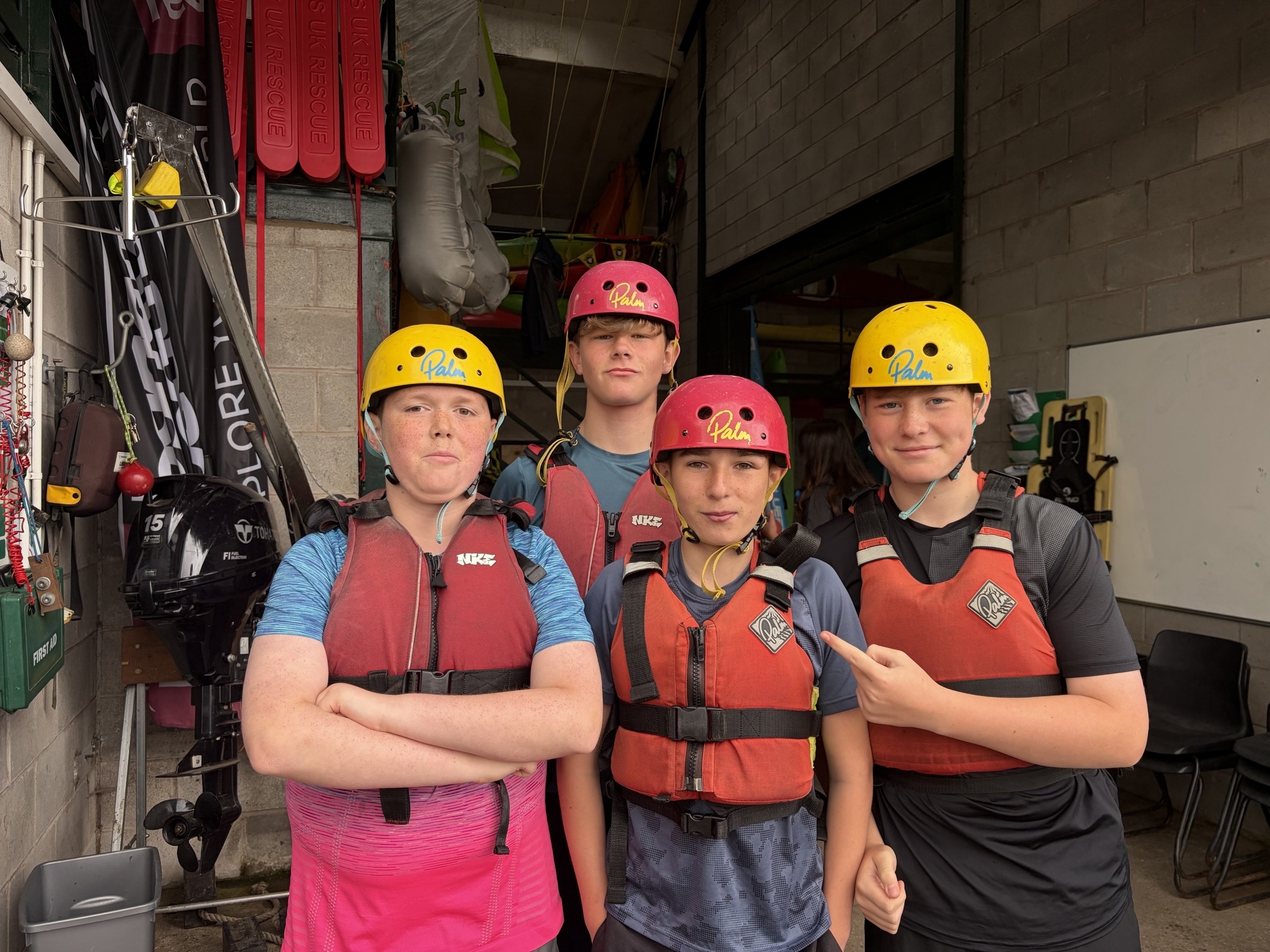 Image of Y8 & Y9 Climate Change Action Group visit the Anderton Centre