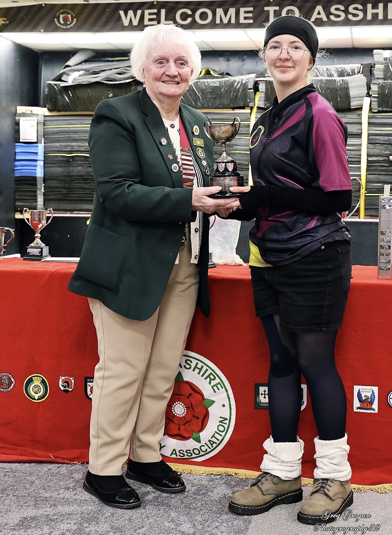 Image of Y9 Student, Samantha wins 1st place in the U15's Women's Archery 