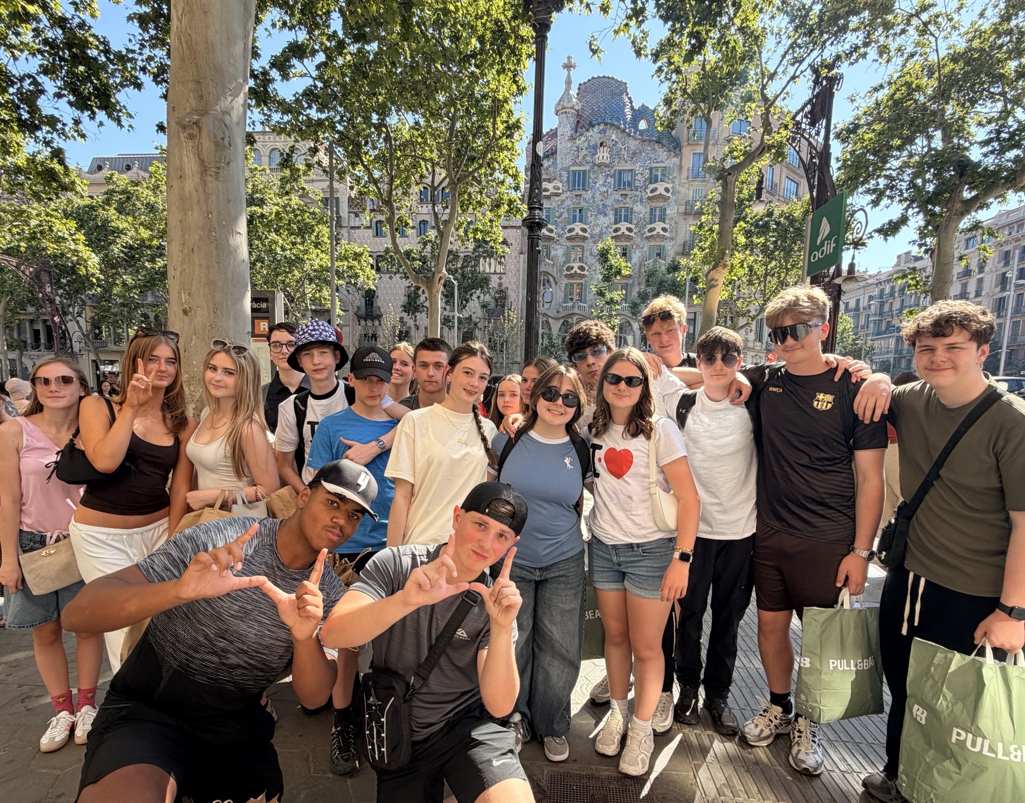 Image of Y10 students enjoy an inspiring 4-day visit to Barcelona
