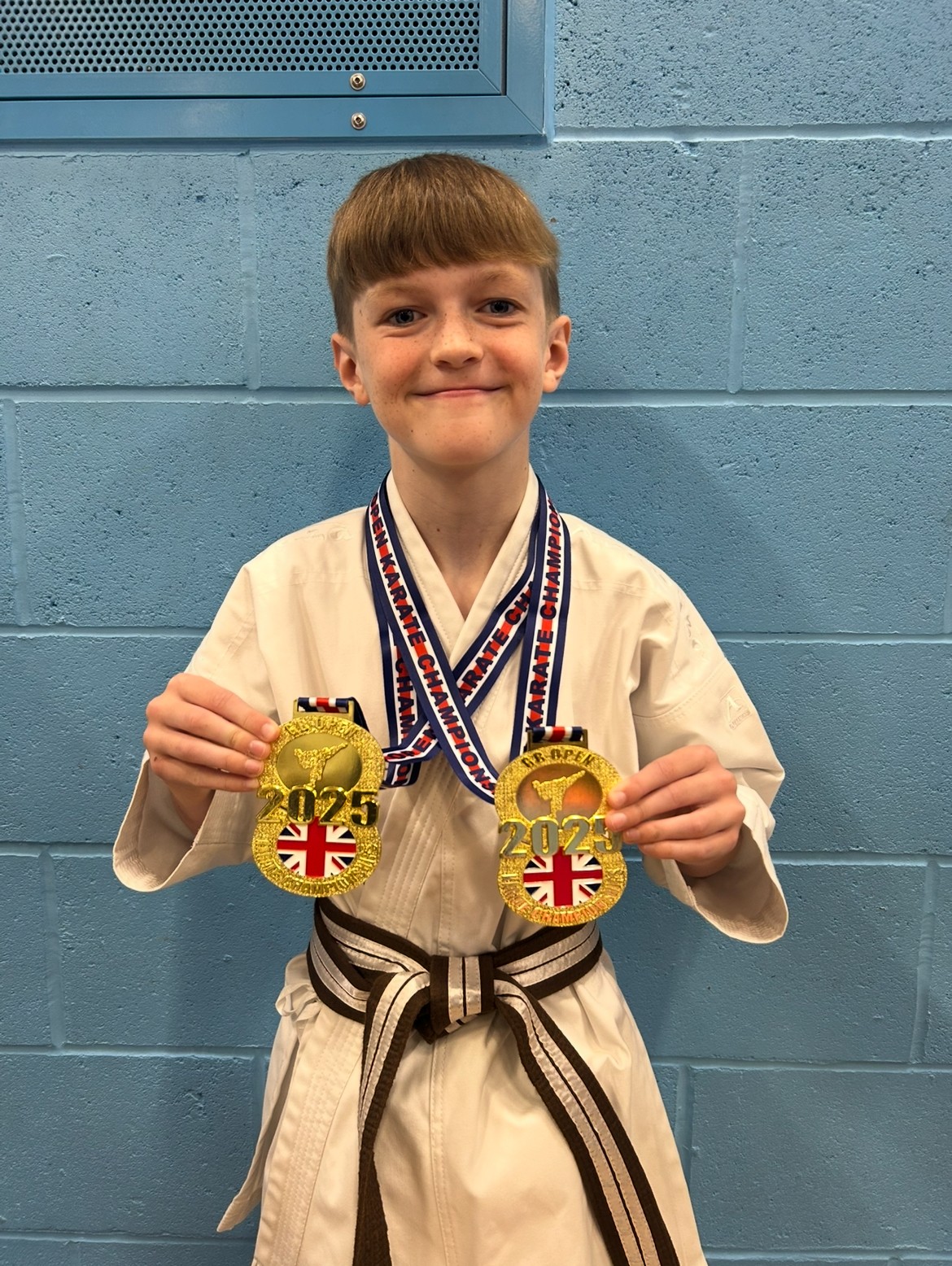 Image of Y8 Student Reagan Swinburn is double British Champion & a "Believe Sports Award" Winner!
