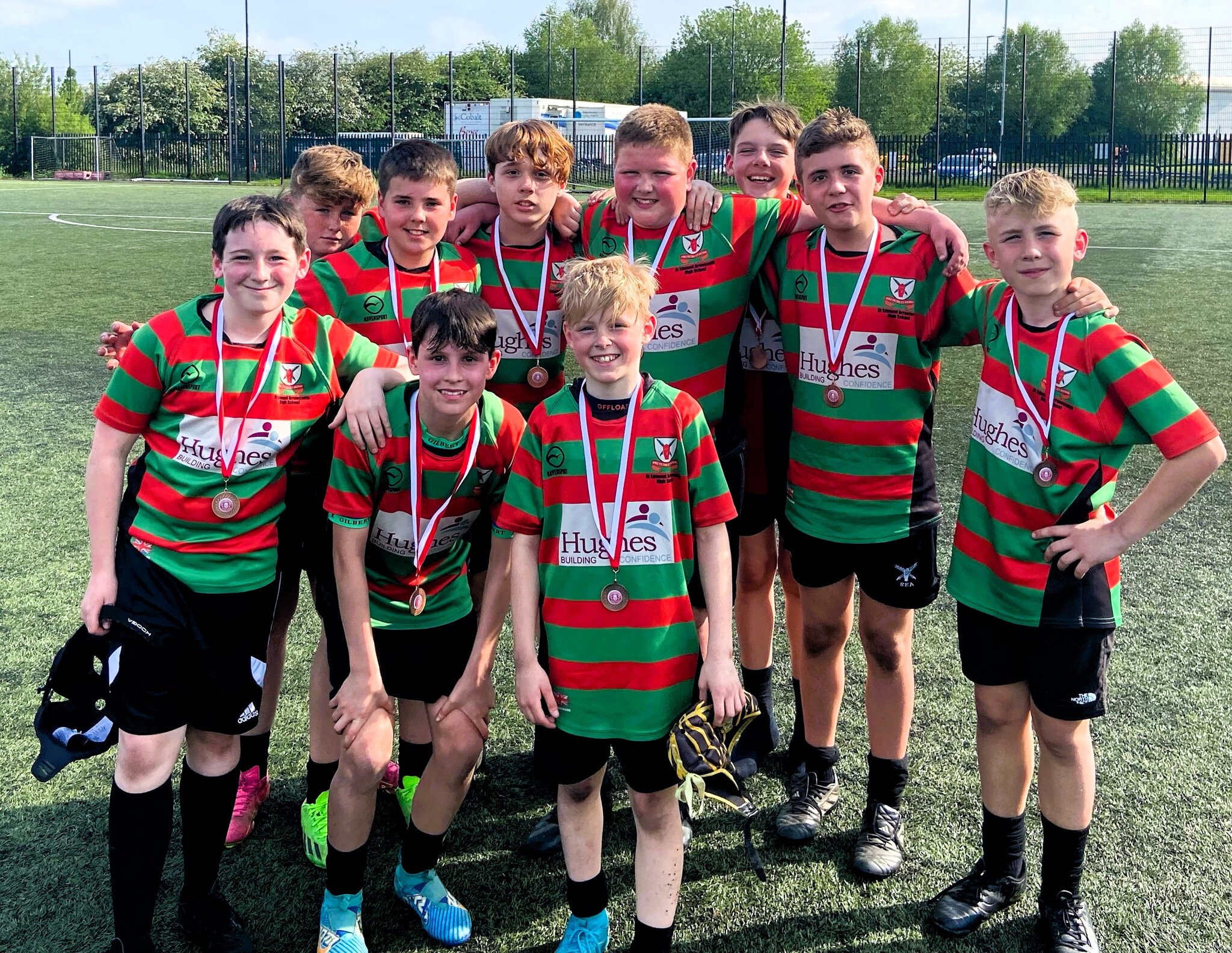 Image of Y7/Y8 Rugby success - we came 3rd out of 11 teams!