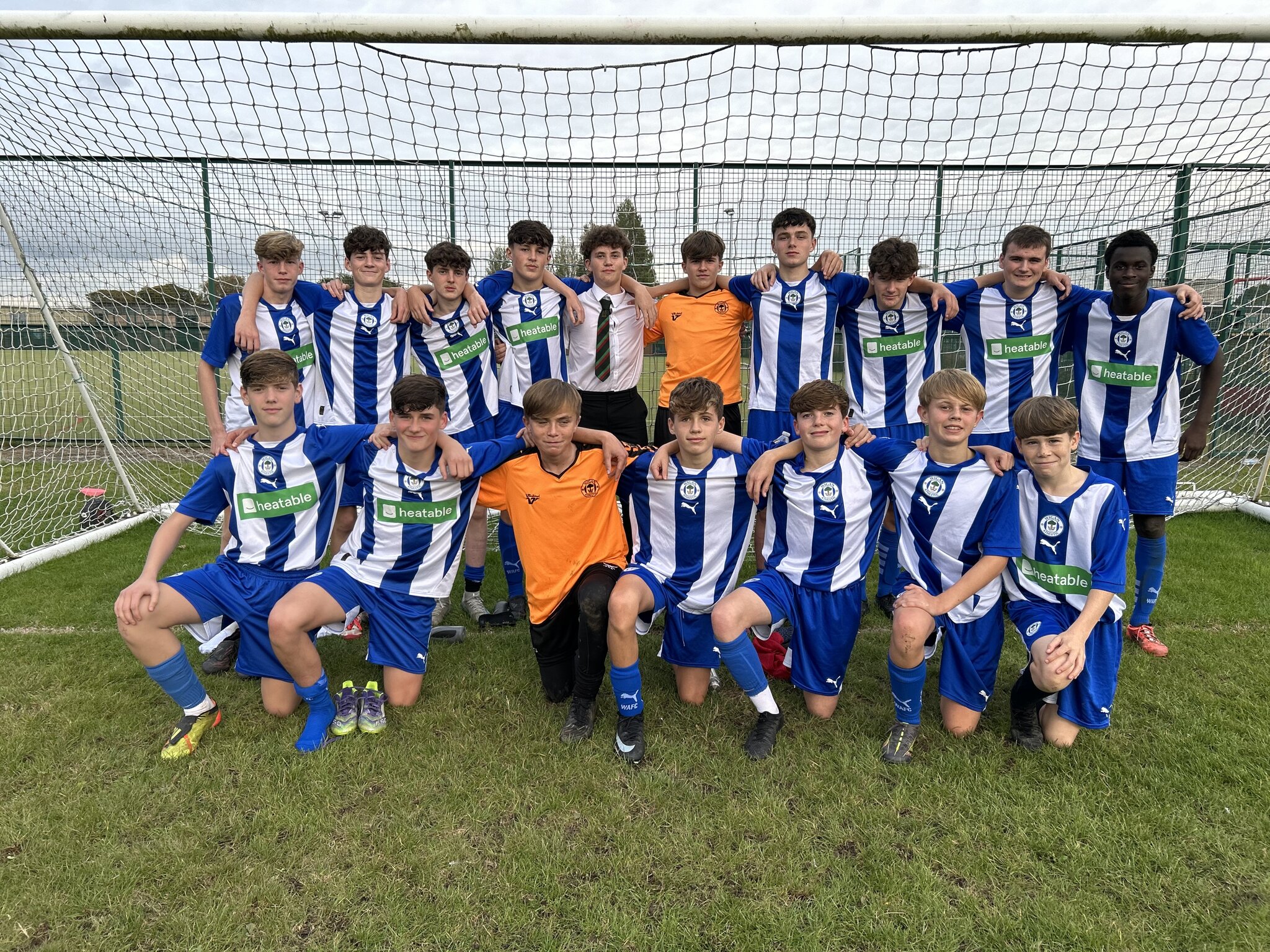 Image of Y10 footballers are victorious in the English Schools' Knockout Cup: Round 1