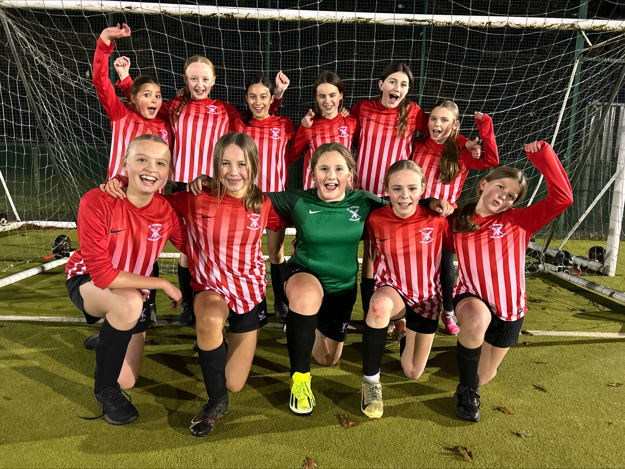 Image of Y7/Y8 Girls' Football Team win a thrilling match on penalities!