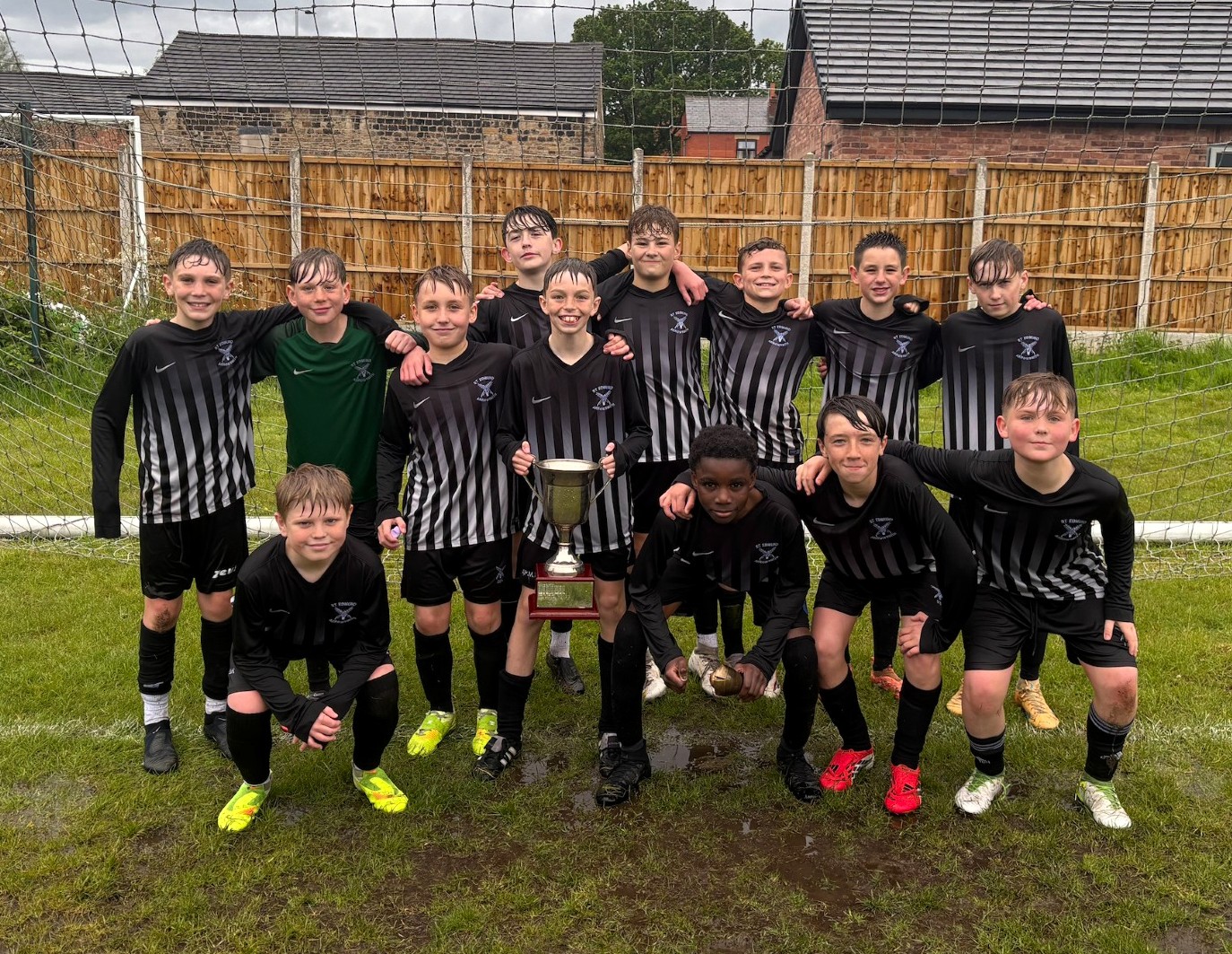 Image of SEA Y7 boys' football team win the Wigan & Leigh Schools Cup!!