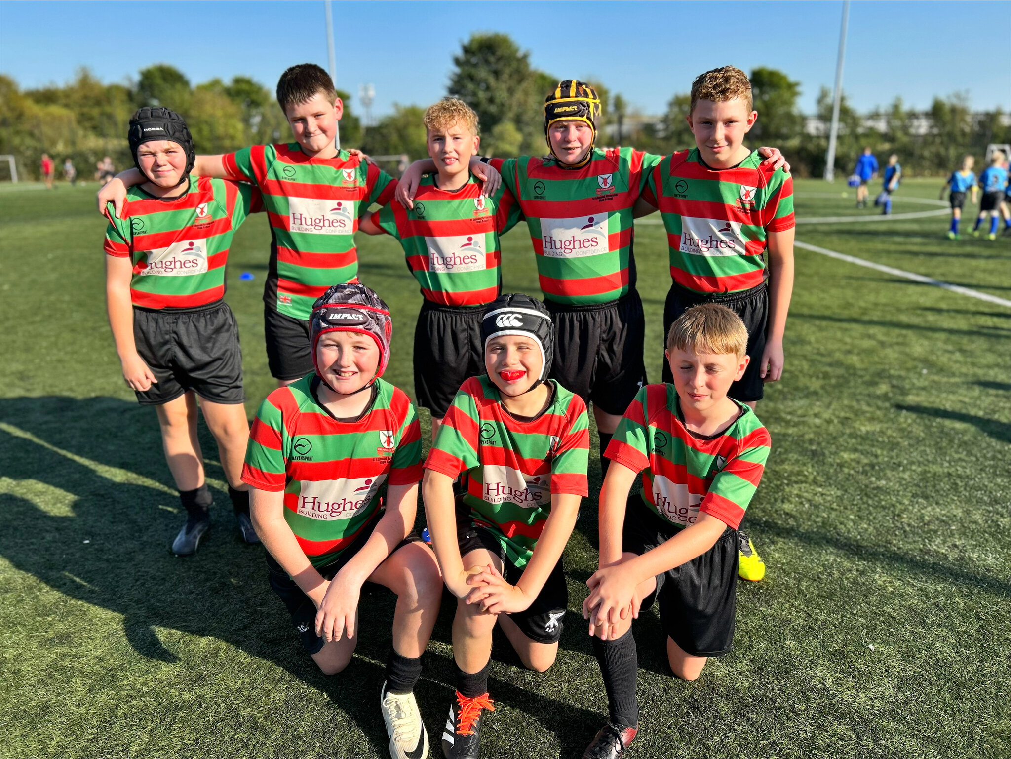 Image of Y7s take part in the Wigan Warrior Festival