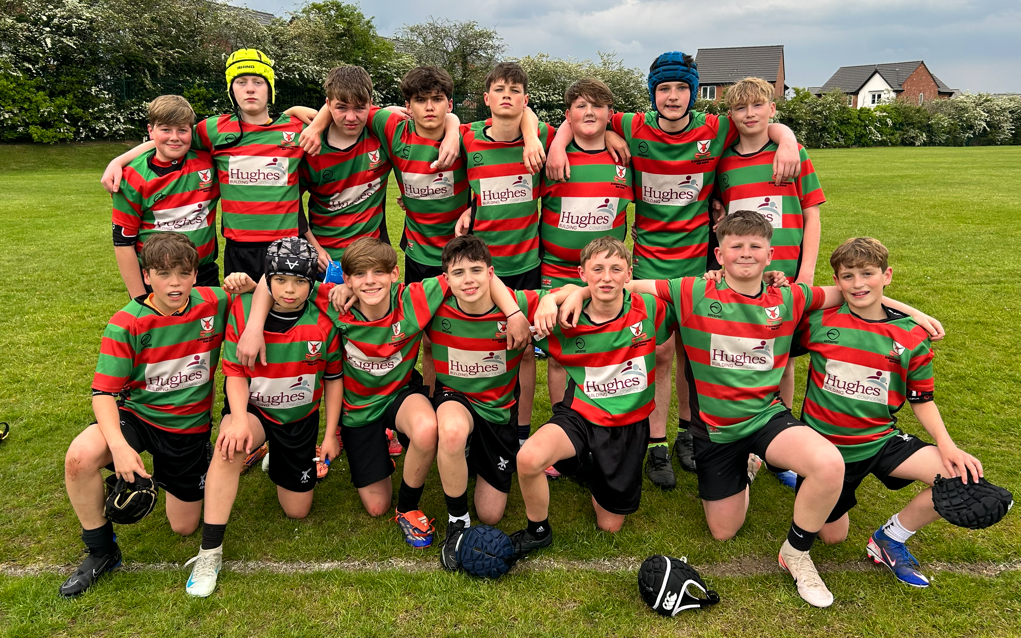 Image of The Y8 rugby team reaches the semi-finals of the Wigan & Leigh Cup!