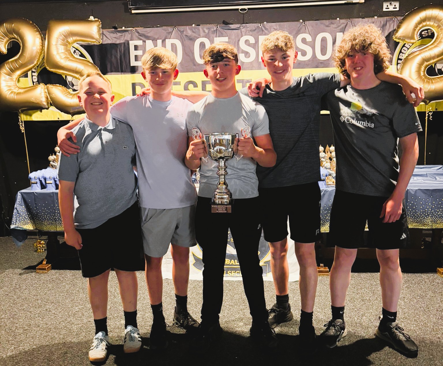 Image of Y9 Students win "Team of the Year" 