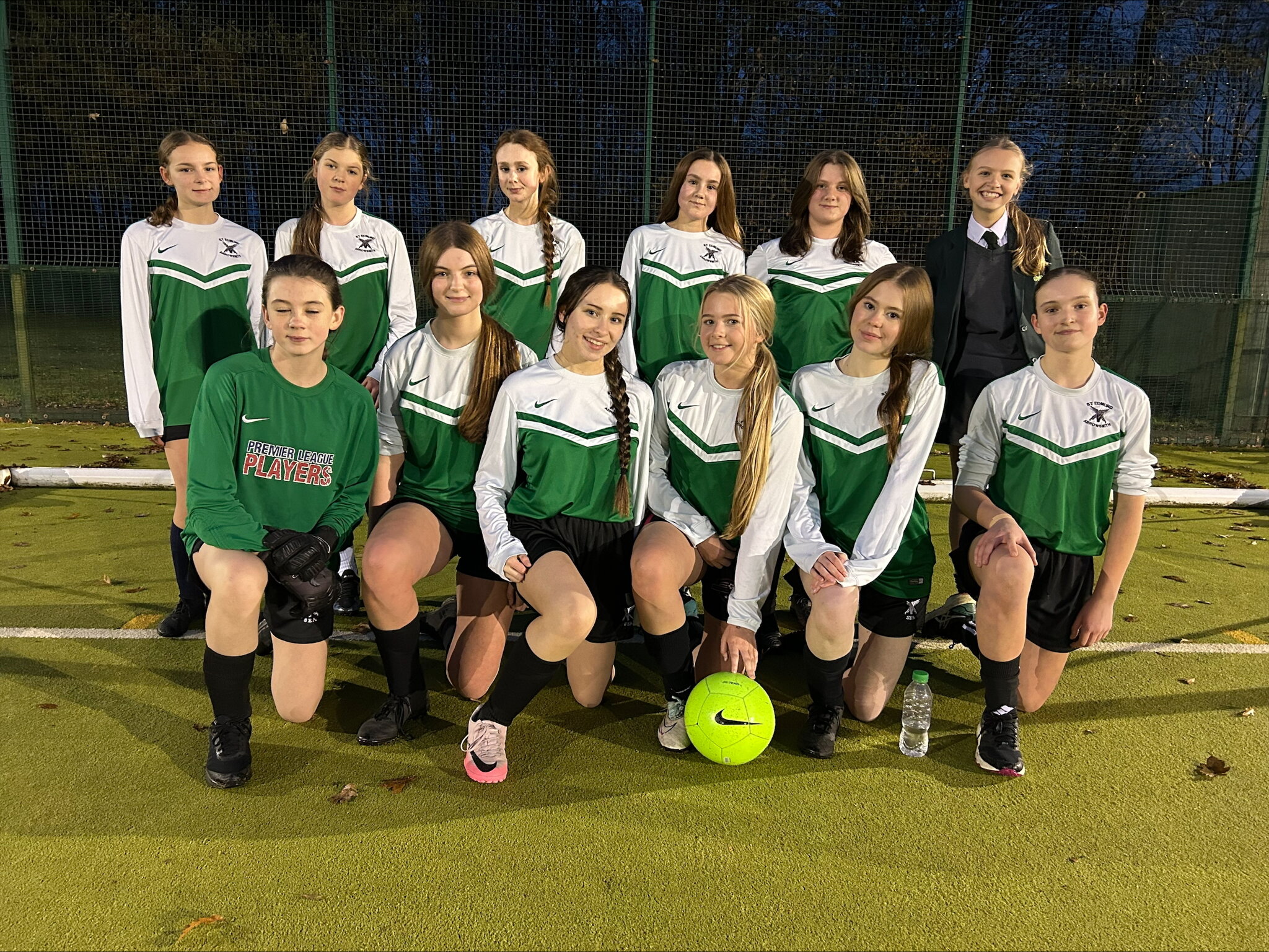 Image of Y9 / Y10 Girls' Football team win 4:1 and are through to the Wigan Schools Final!