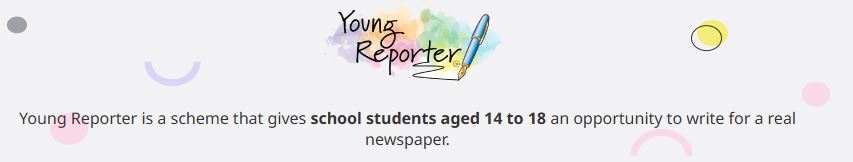 Image of Our Young Reporters publish their articles!