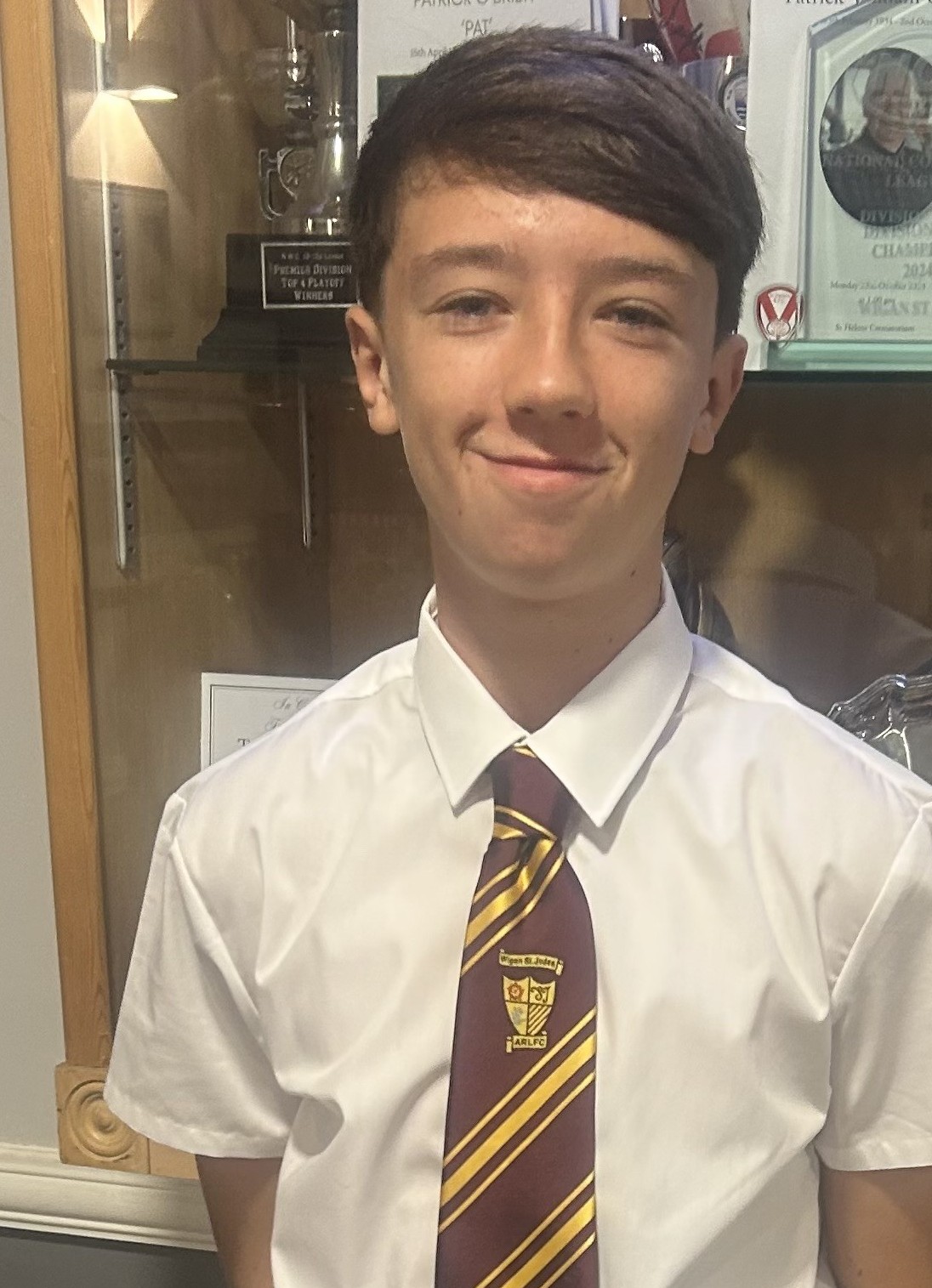 Image of Outstanding Rugby Achievement for Isaac