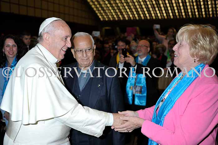Image of Chair of Governors meets the Pope