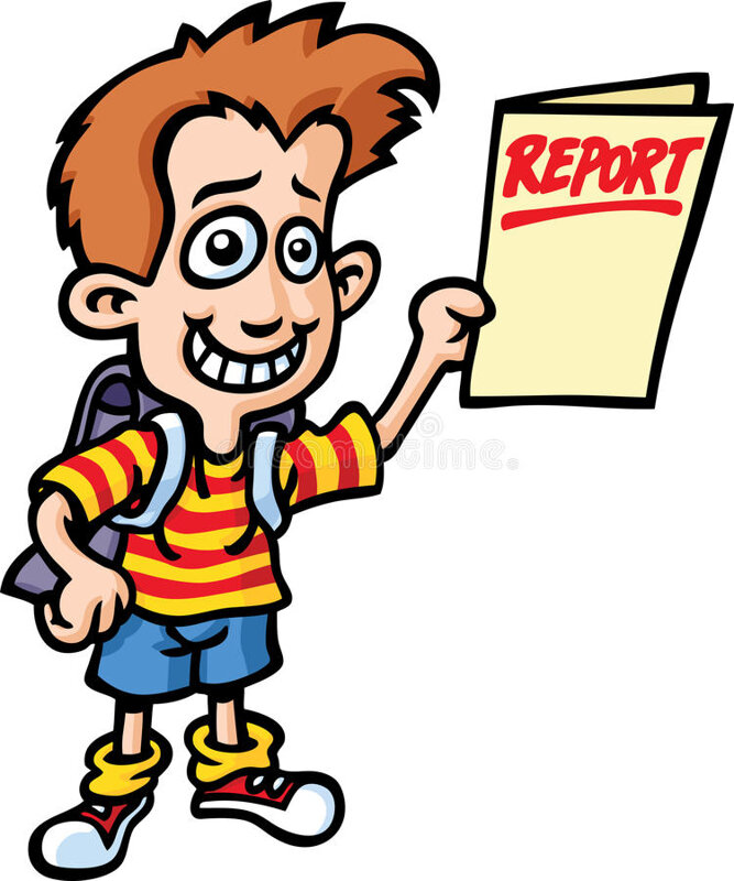 Image of Annual School Reports sent home