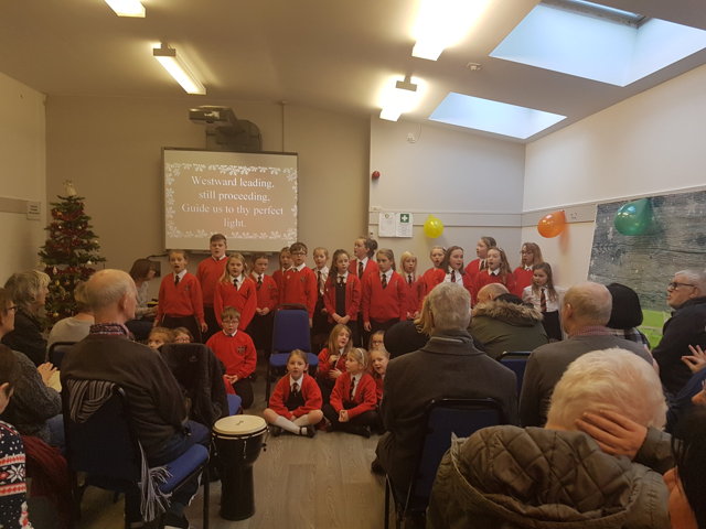Image of Signing Choir visit Integrate Preston for Christmas Carols! 