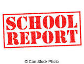 Image of School Reports sent home.