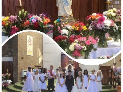 Image of Our beautiful Mary procession Mass