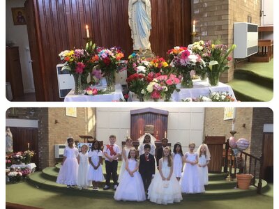 Image of Our wonderful Mary procession Mass