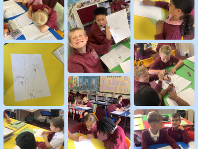 Image of Creating a map for a lost Christian based off 'The Lost Sheep'! 