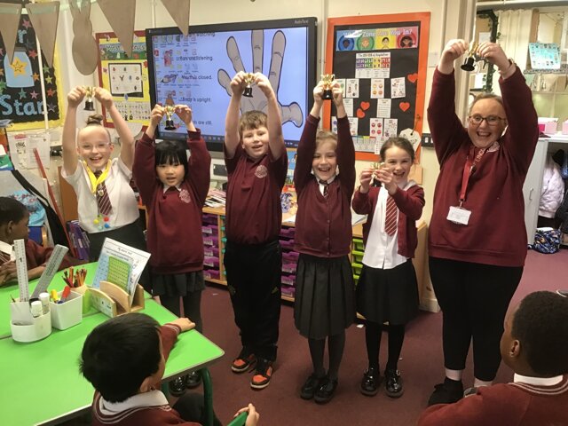 Image of Easter quiz winners ! 