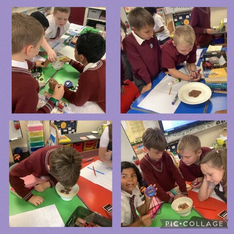 Image of Investigating which method is the quickest for melting chocolate! 