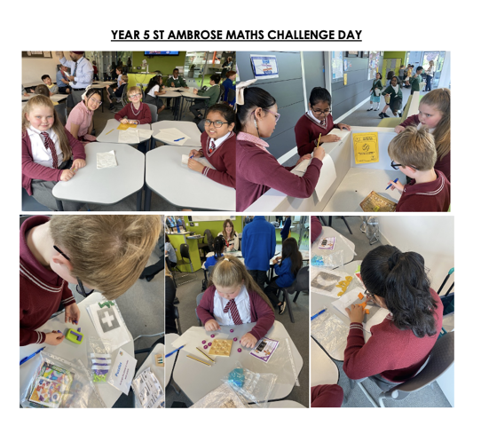 Image of Year 5 St Ambrose Maths Challenge Day!