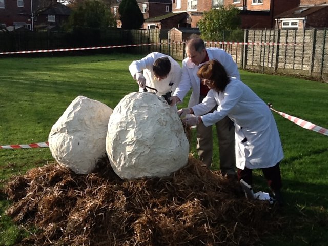 Image of Egg-citing news at St Hugh's! 