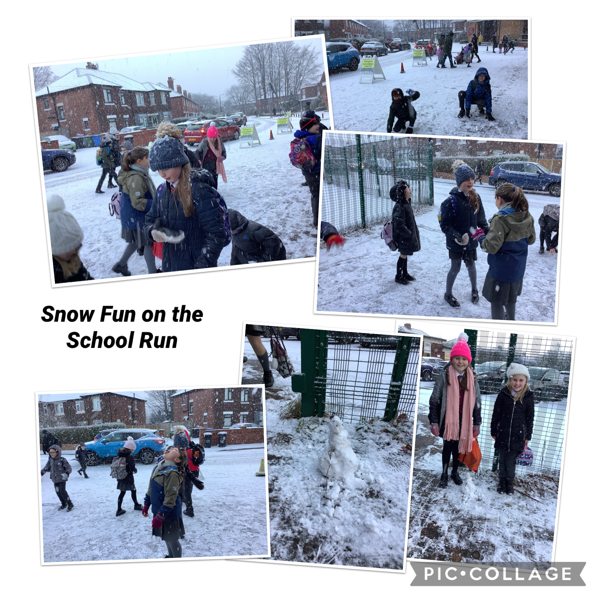Image of Snow Fun on the School Run