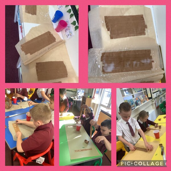 Image of Creating papyrus paper!