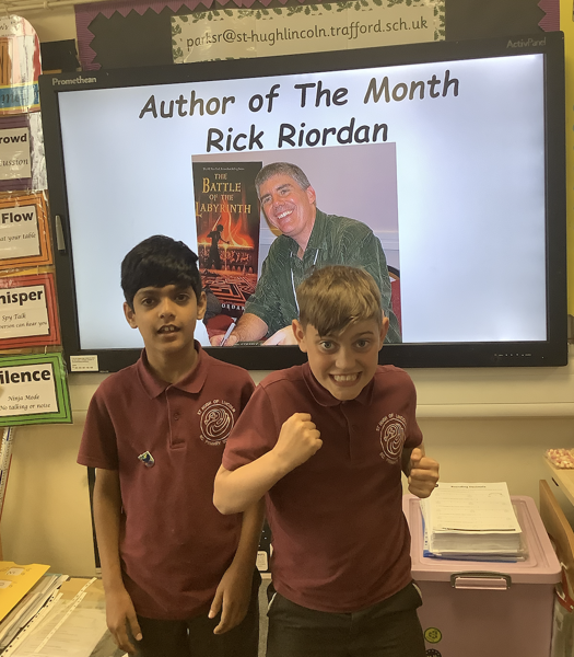 Image of Reading Ambassadors - Author of the Month!