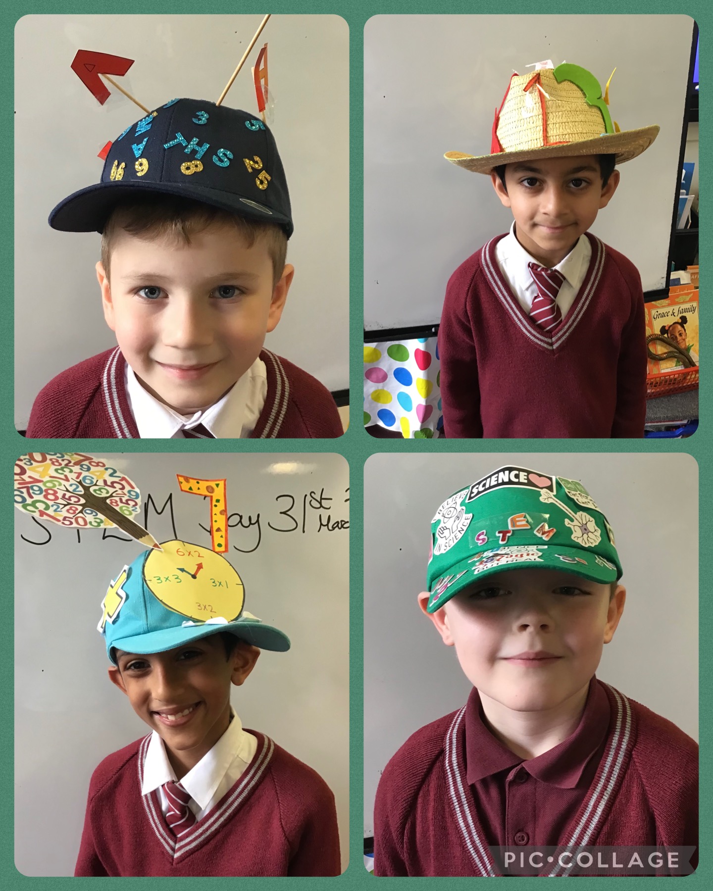 Image of STEM hats