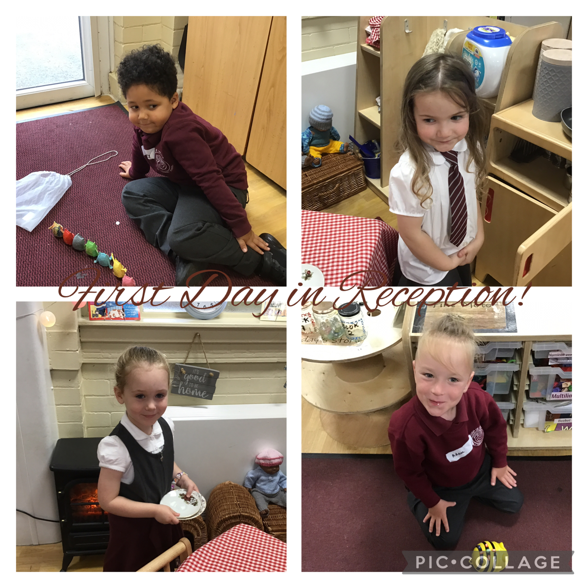 Image of First day in Reception!