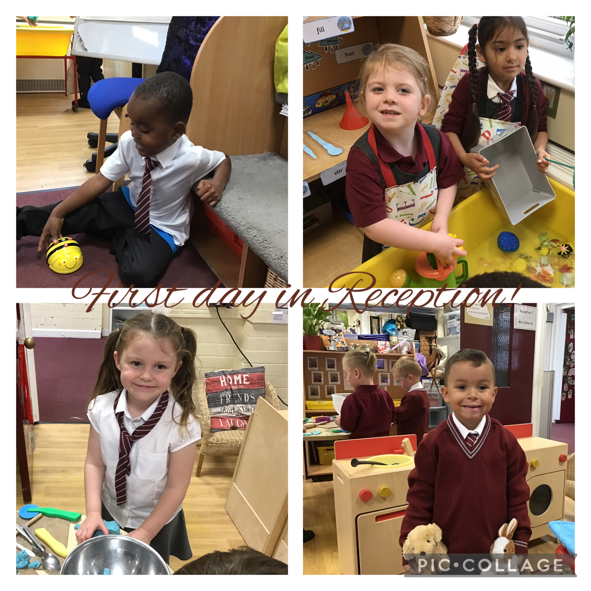Image of First day in Reception!