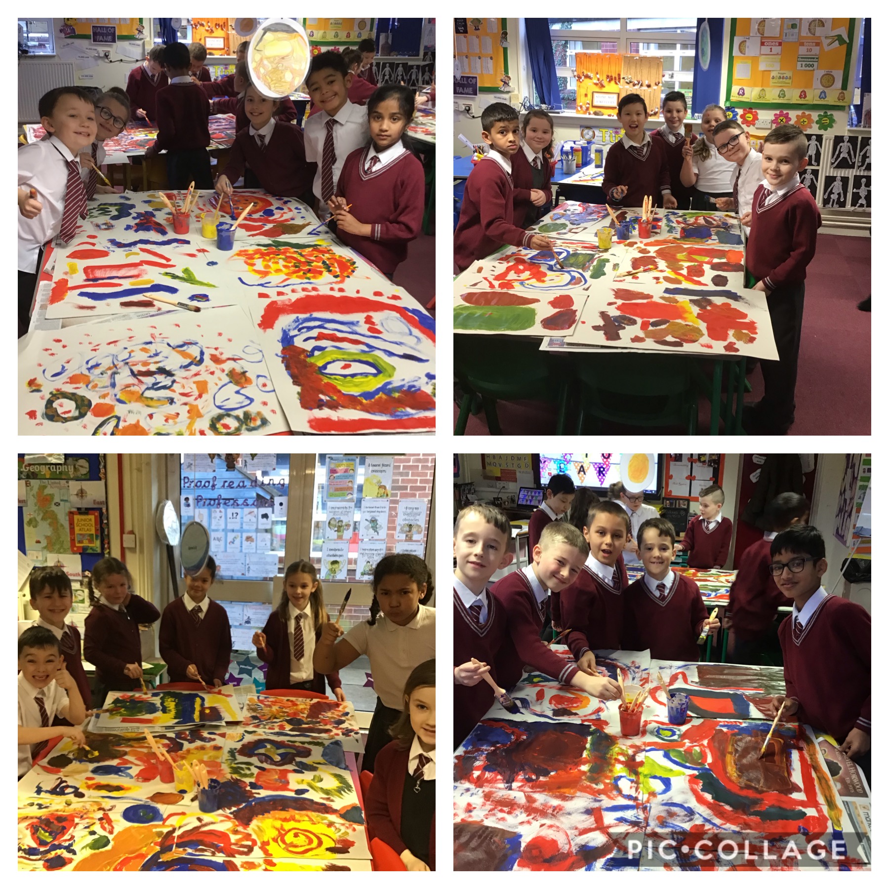 Image of  Exploring colours with Mrs Karran 