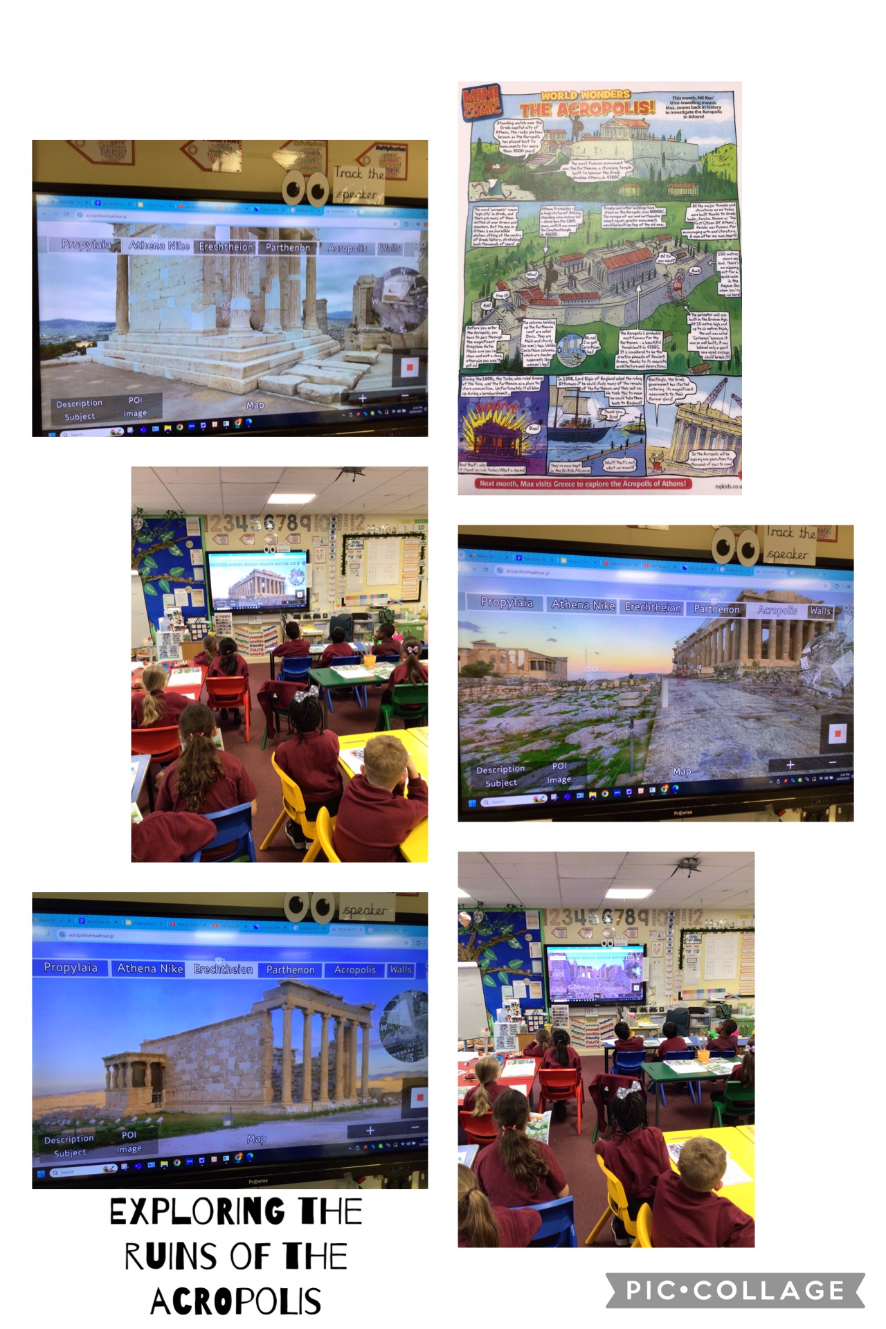 Image of Exploring the ruins of the Acropolis!