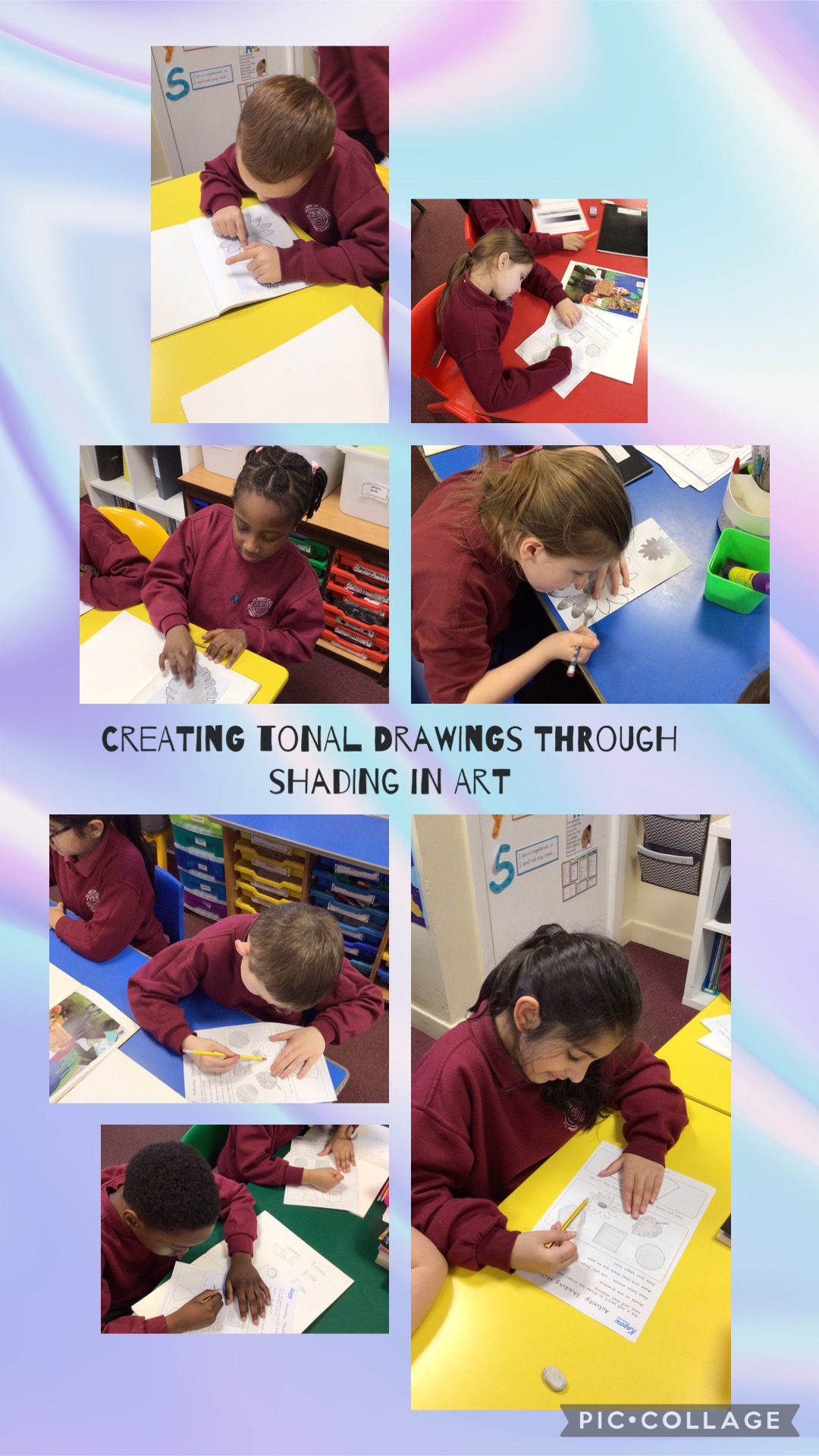 Image of Mindfulness shading in Art!