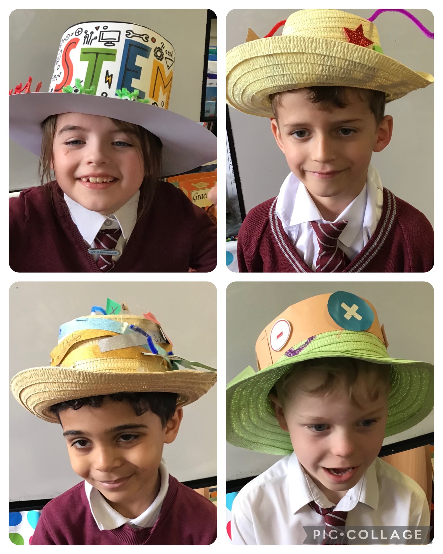 Image of STEM hats