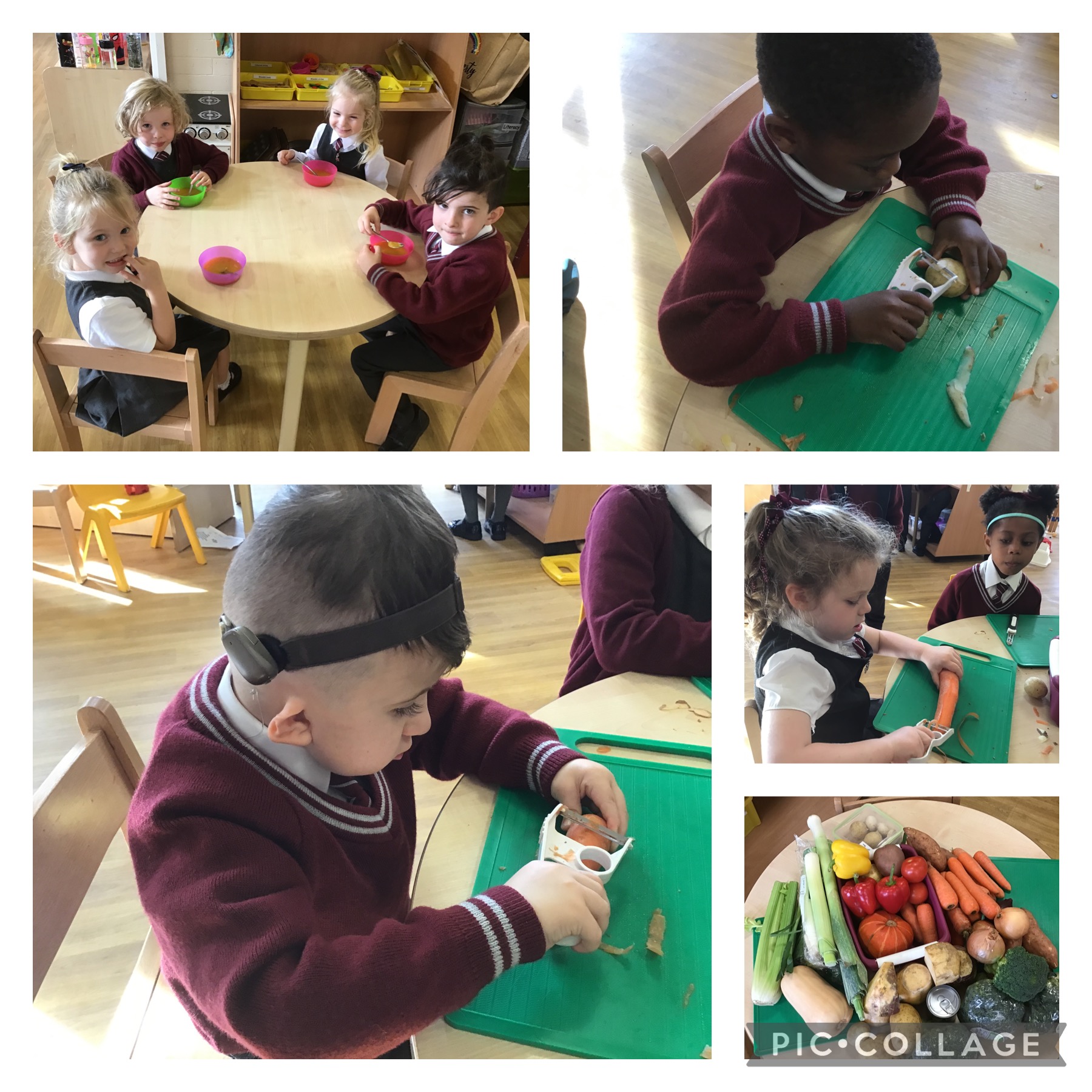 Image of Making Vegetable Soup!