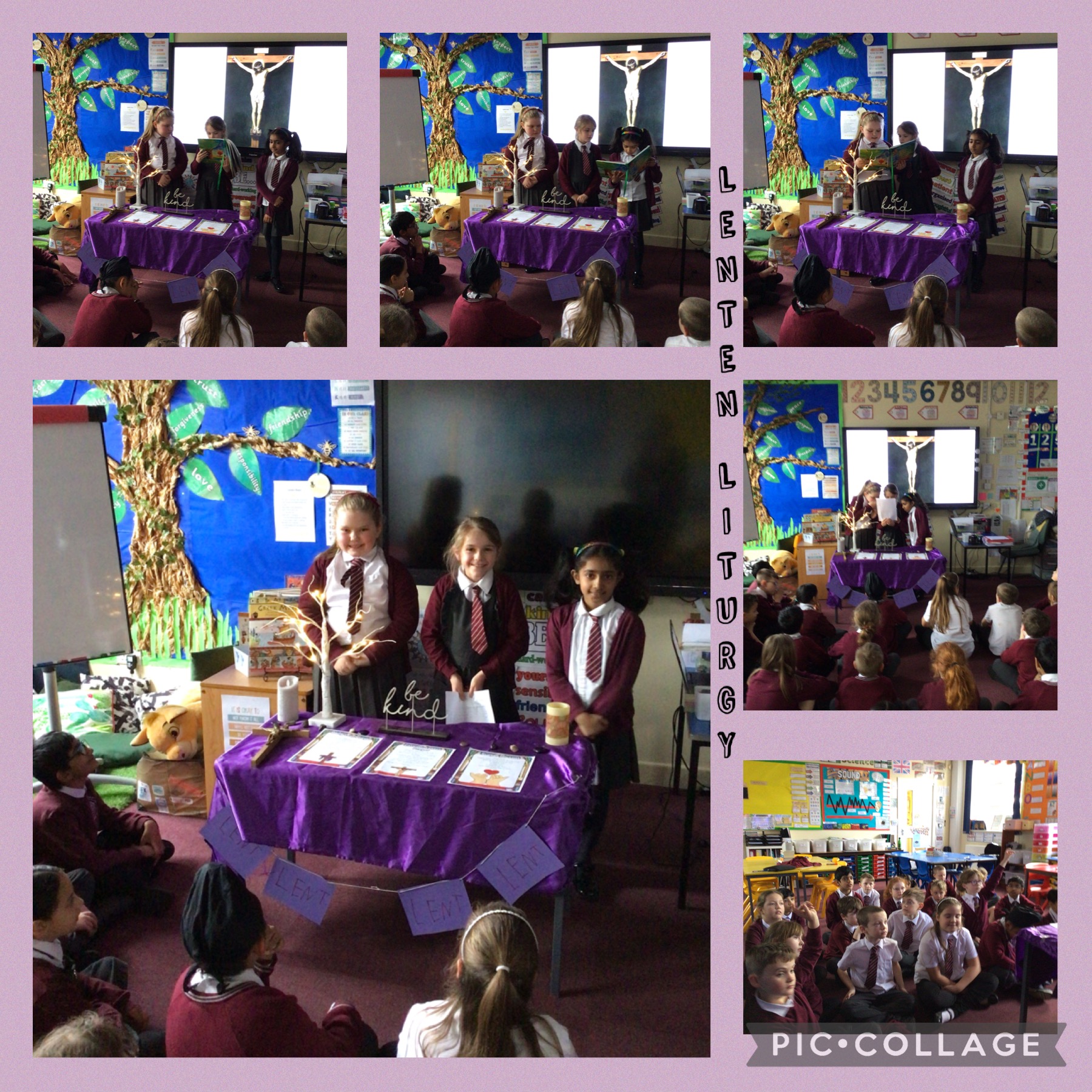 Image of Child-led Liturgy about Lent 